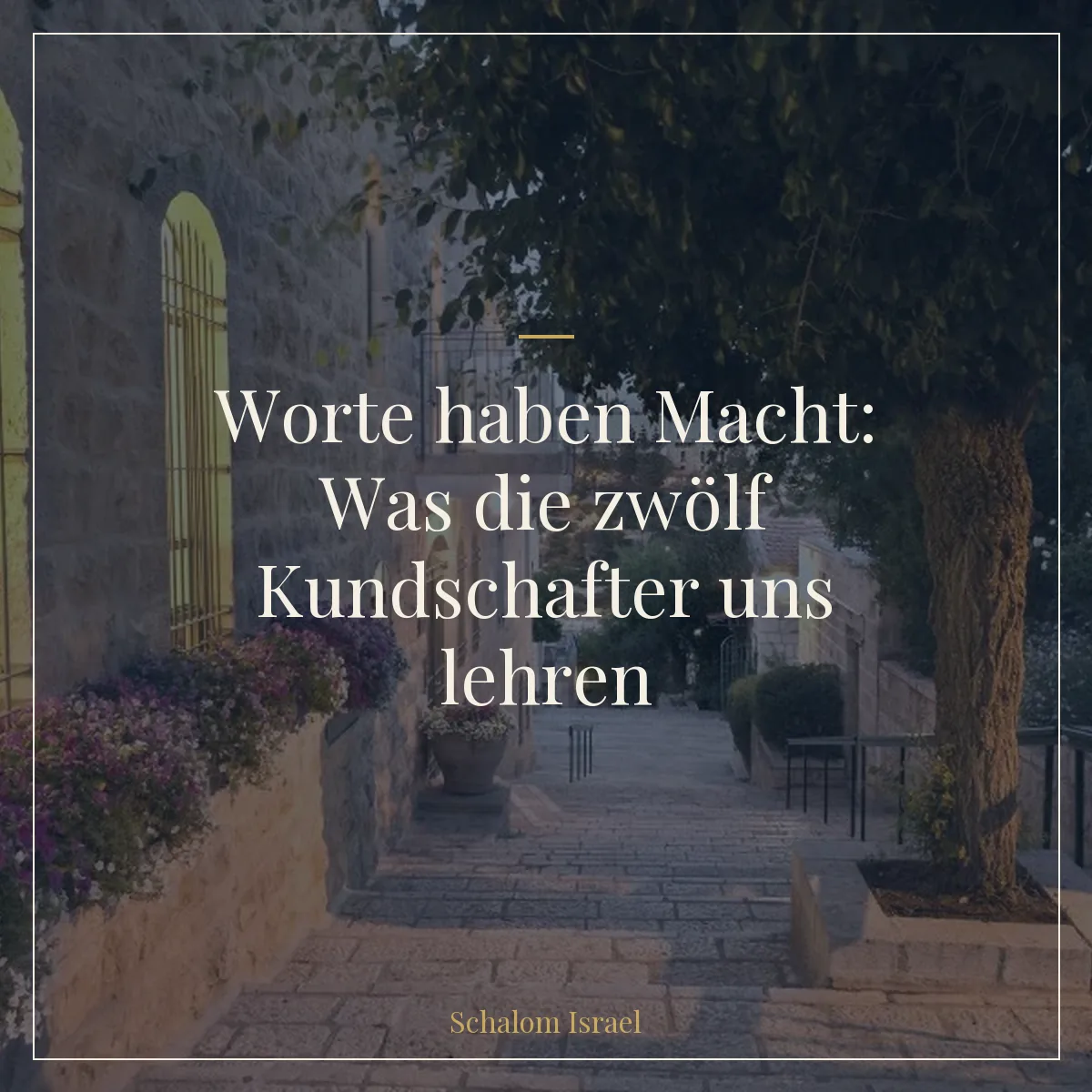 Worte haben Macht
